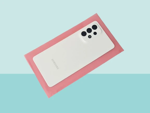 Tkgz - Samsung Galaxy A53 Arka Kapak (Cam Full Lensli) - BEYAZ ürün görseli 1