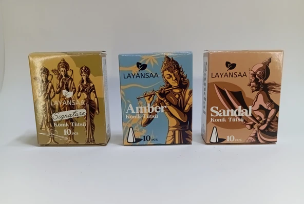 Layansaa Tütsü Geri Akış (Signature- Amber- Sandal)