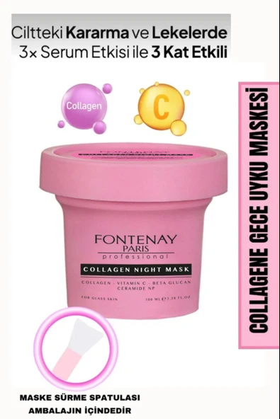 Fontenay Collagene Gece Uyku Maskesi 100ml - 1