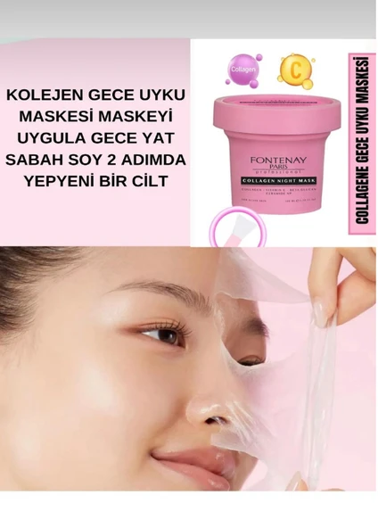 Fontenay Collagene Gece Uyku Maskesi 100ml - 5
