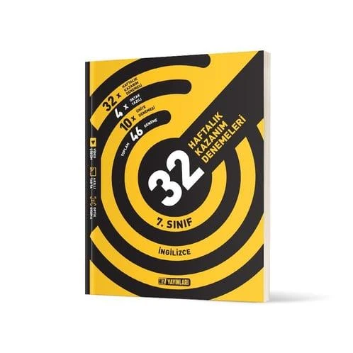 Hız 7. Sınıf Haftalık Deneme İngilizce ürün görseli 1