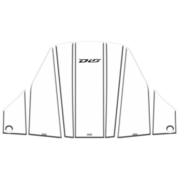 HONDA DIO 2021 - 2024 Tank Pad Set