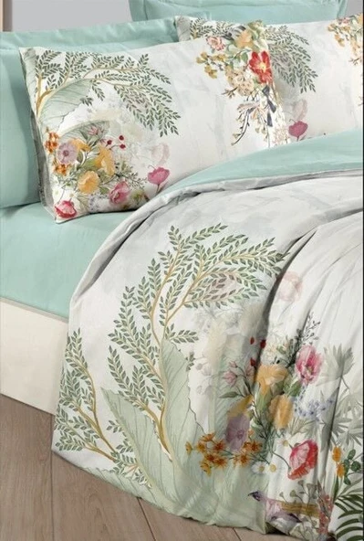 Altınbaşak Creaforce Sora Mist Çift Kişilik Nevresim Takımı - 3