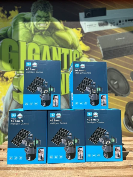 O-KAM PRO ÜÇ MERCEĞE SAHİP 9MP 4G KAMERA O-KAM 3918