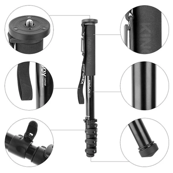 Kingjoy MP408F DSLR Video Kamera Monopod - 2