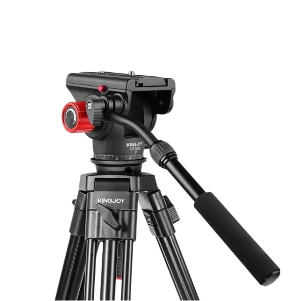 Kingjoy VT-2100L+VT3520 Profesyonel Video Tripod - Resim 3