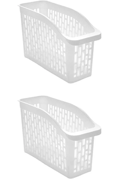Porsima Org-22  Çok Amaçlı Buzdolabı İçi Düzenleyici Sebze Meyve Organizer Sepet  ( 2 adet) - Resim 3