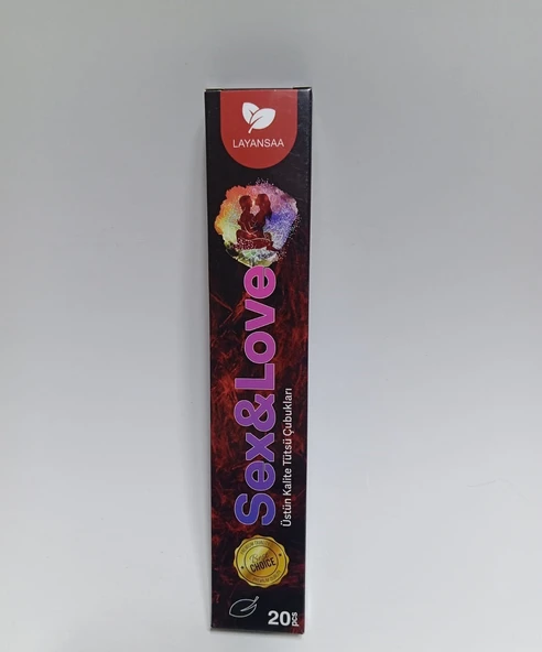 Tedi Sanat Çubuk Tütsü Se&love 20 Adet (1 Paket) Layansaa