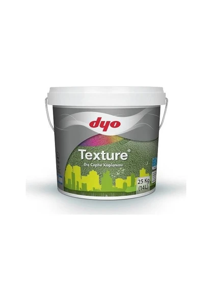 DYO TEXTURE GRENLİ DIŞ CEPHE KAPLAMASI 25 KG