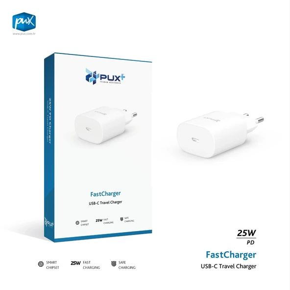 PUX PX-SC25 25W TYPE-C ŞARJ BAŞLIĞI