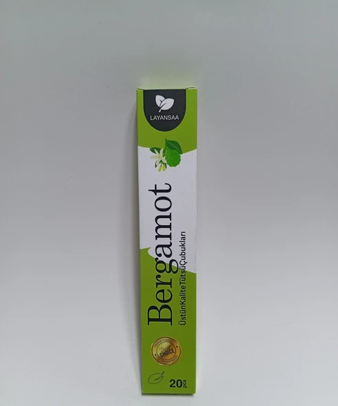 Tedi Sanat Çubuk Tütsü Bergamot 20 Paket (1 Paket) Layansaa