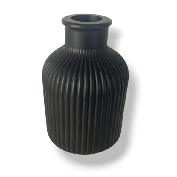 Siyah çizgili vazo ürün görseli 1