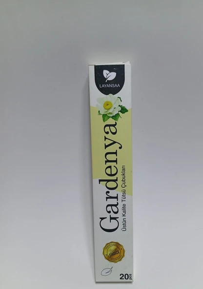 Tedi Sanat Çubuk Tütsü Gardenya 20 Adet (1 Paket) Layansaa