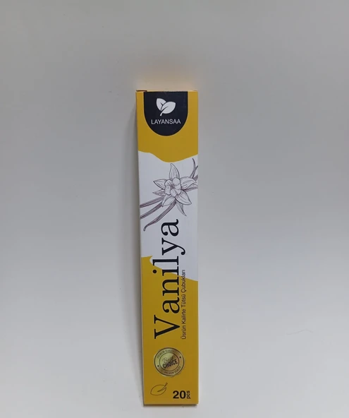 Tedi Sanat Çubuk Tütsü Vanilya 20 Adet (1 Paket) Layansaa