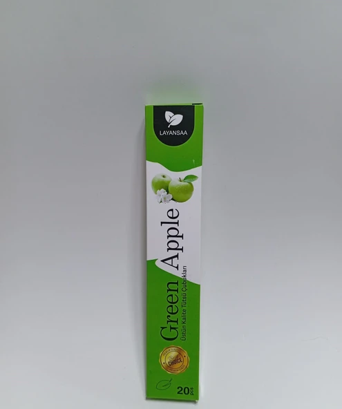 Tedi Sanat Çubuk Tütsü Yeşil Elma 20 Adet (1 Paket) Green Apple Layansaa