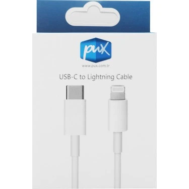 PUX PX-XL3 TYPE-C TO LİGHTNİNG KABLO
