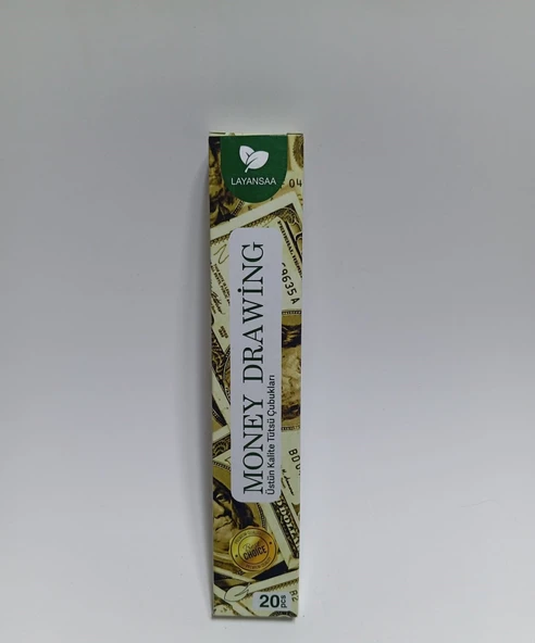 Tedi Sanat Çubuk Tütsü Para Çeken Money Drawing 20 Adet (1 Paket) Layansaa