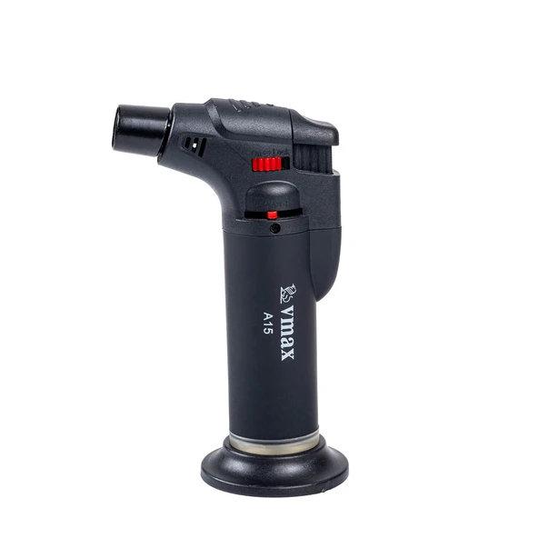 Doldurulabilir Pürmüz Çakmak - Torch - Metal Başlıklı - A15 - Siyah ürün görseli