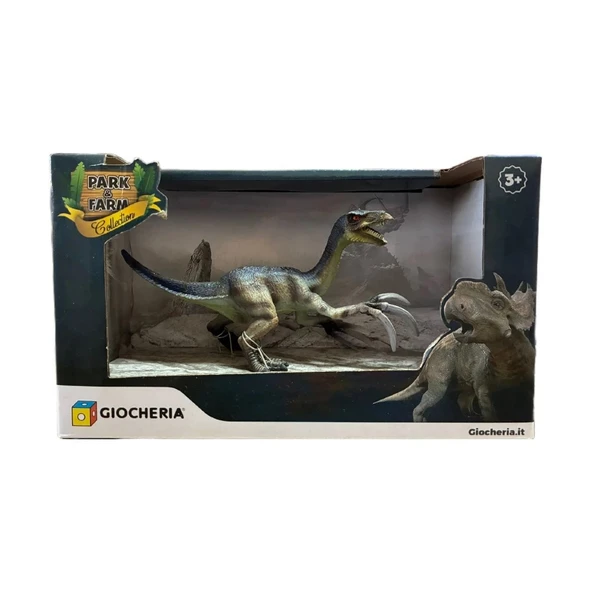 Park & Farm Serisi 14 cm Dinazor Figürü Therizinosaurus | 3 Yaş ve Üzeri Çocuklar İçin Dinozor Oyunc - 2