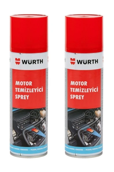 2x Motor Temizleyici Sprey 500 ml (SU GEREKMEZ)