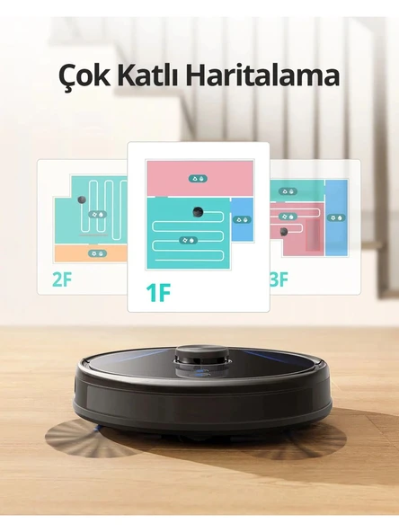 Anker Eufy LR30 Hybrid Plus Çöp İstasyonlu Akıllı Robot Süpürge - 4