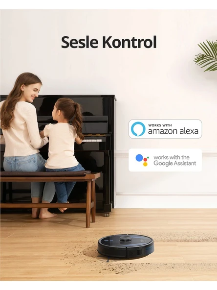 Anker Eufy LR30 Hybrid Plus Çöp İstasyonlu Akıllı Robot Süpürge - 5