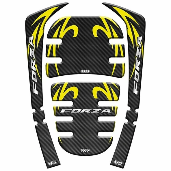 HONDA FORZA 2021 - 2024 UYUMLU TANK PAD