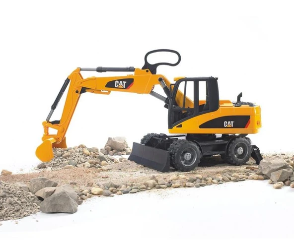 Bruder Oyuncak Caterpillar Tekerlekli Ekskavatör Br02445 - 5
