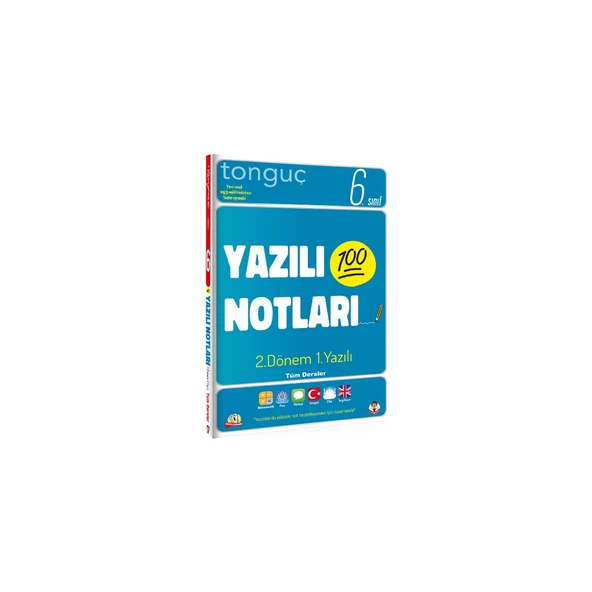 Tonguç 6. Sınıf Yazılı Notları 2. Dönem 1.+2. Yazı