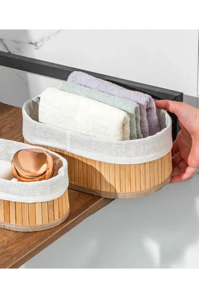 Porsima 2082 Oval 3'lü Sepet ürün görseli 1