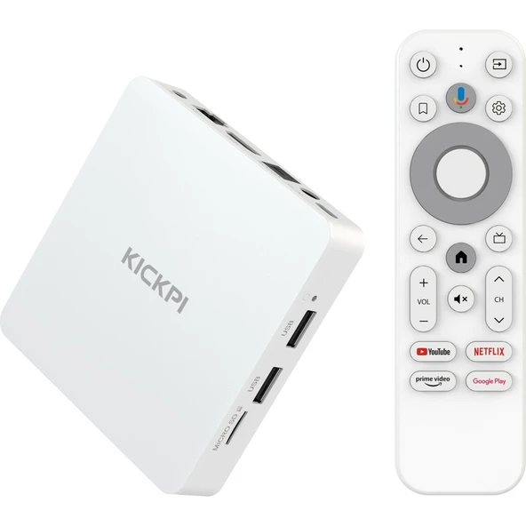 KICKPI 4K LİSANSLI Android TV Box (2 GB + 32 GB) - Resim 2