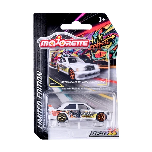 Majorette Limited Edition Seri 11 Model Araba 260A-3 Mercedes-Benz 190 E 2.5 16 EVO II - 3