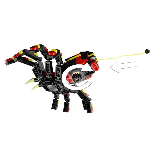 31159 Lego Creator 3in1 - Şaşırtıcı Örümcek 153 parça +7 yaş - 7