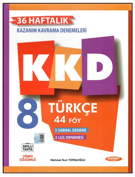 KURMAY 8.SINIF TÜRKÇE KAZANIM KAVRAMA DENEMELERİ