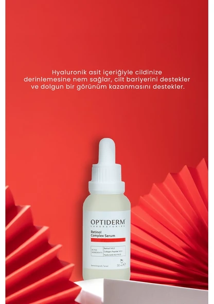 Optiderm Kırışıklık Karşıtı ve Doku Yenileyici Retinol Complex Serum - 5