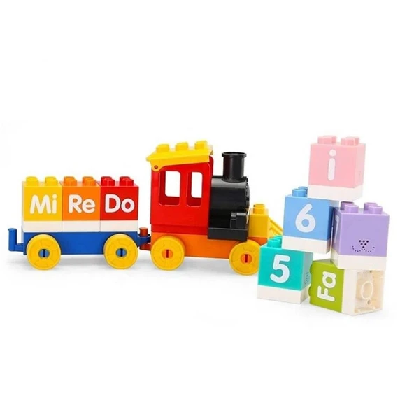 414 Dubie Müzik Treni / 25 parça +6 Kart /+3 yaş - 2