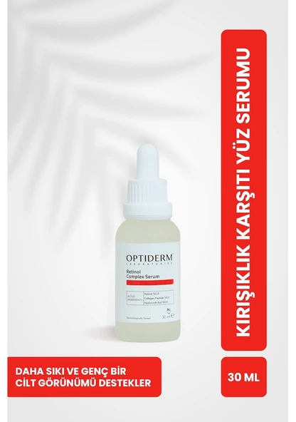 Optiderm Kırışıklık Karşıtı ve Doku Yenileyici Retinol Complex Serum