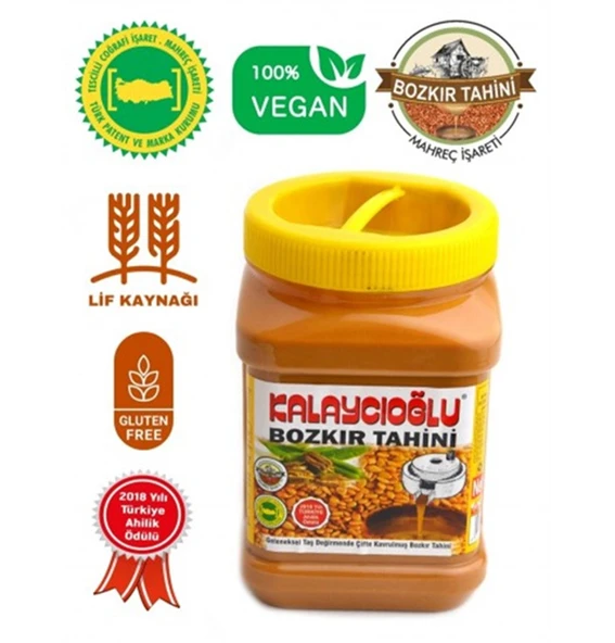 Kalaycıoğlu Bozkır Tahin Merkezi Kepekli Bozkır Tahini 935 Gr. - 2