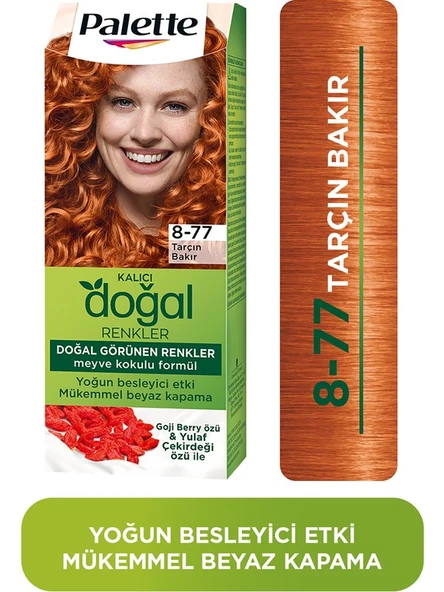 Palette Doğal Renkler Saç Boyası 8/77 Tarçın Bakır ürün görseli 1