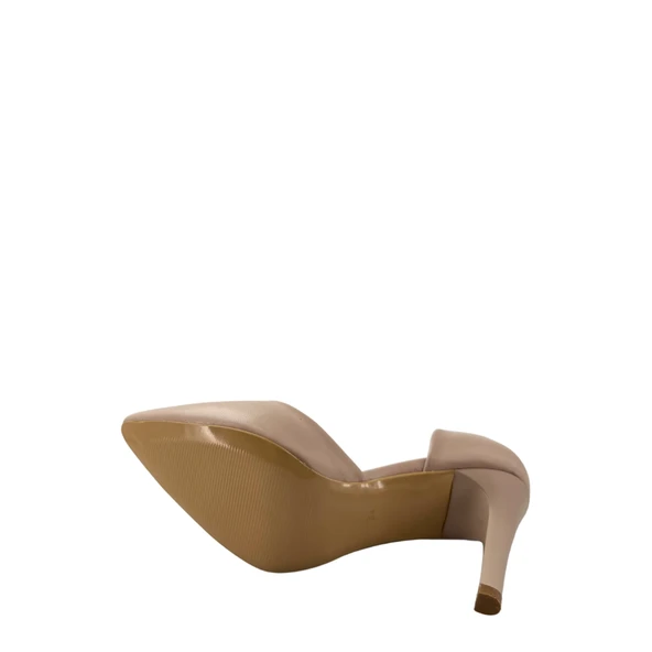Hobby 26448 Hakiki Deri Stiletto Kadın Ayakkabı - 3