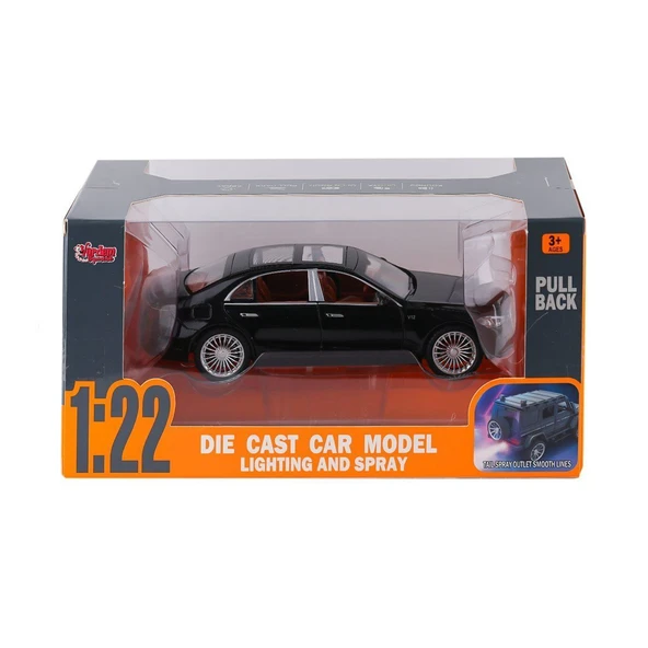 HCL-513 Sesli Işıklı Buharlı Mrs Araba 1:22 -Vardem Oyuncak - 3