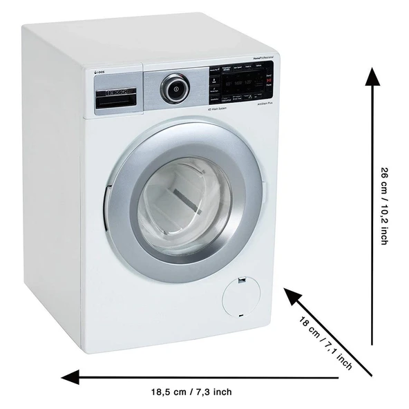 9213 Bosch Oyuncak Sesli Işıklı Çamaşır Makinesi - 2