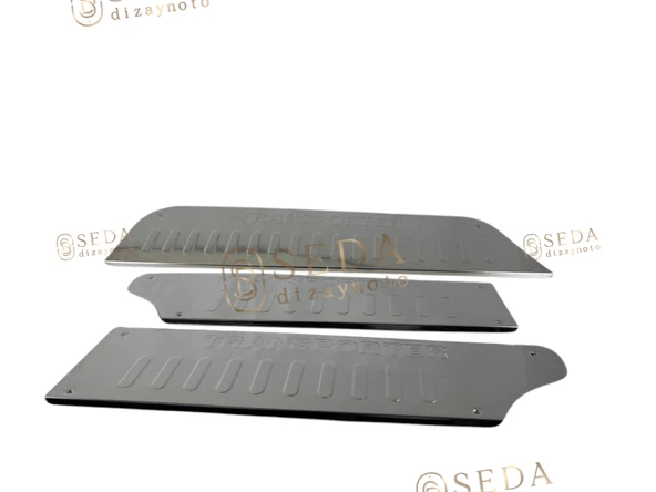 VW T4 Transporter Van 1995 > 2003 Kapı Eşiği 3 Prç. P. Çelik- Caravelle ürün görseli