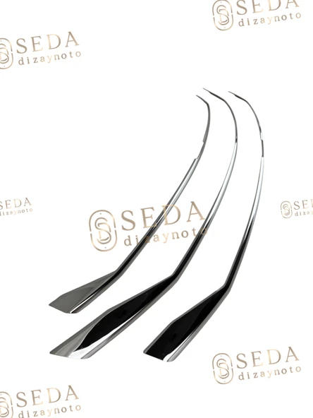 VW T6.1 Transporter  Van 2020 > Ön Panjur Alt Çıtası 3 Prç.P. Çelik ürün görseli