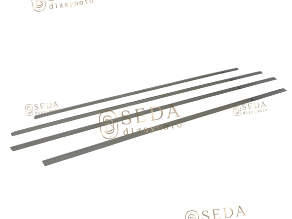 Bmw 3 Serisi E-46 SD 1998 > 2003 Cam Çıtası 4 Prç. P. Çelik - Resim 3