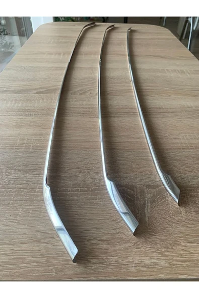 Express Ön Tampon Çıtası Krom 3 Parça 2021+ Paslanmaz Çelik - Resim 4