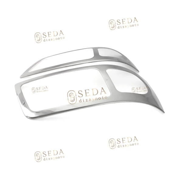 VW T5 Transporter Van 2003 > 2010 Far Çerçevesi 2 Prç. P. Çelik - Resim 2