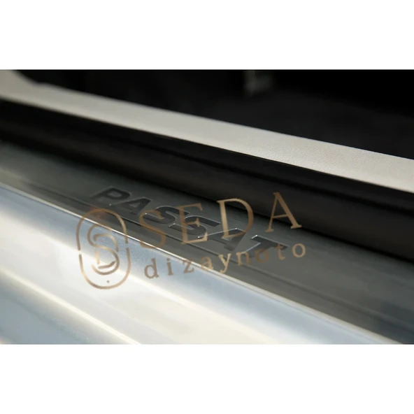 VW Passat B8 SD/SW 2015 > Kapı Eşiği 4 Prç. P. Çelik - Resim 4