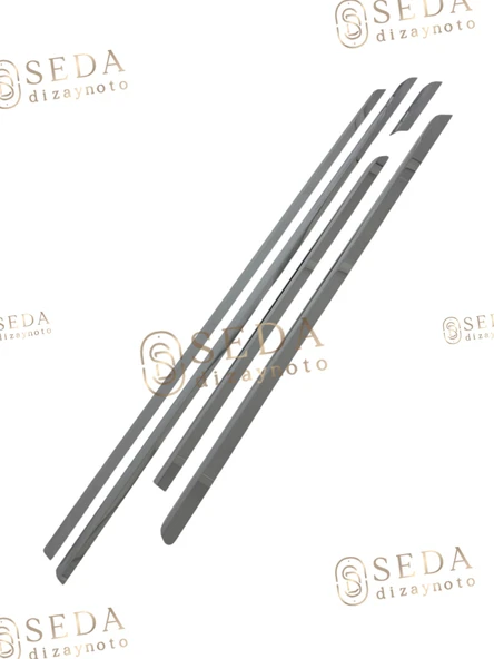 VW T5 Transporter Van 2003 > Yan Kapı Çıtası 5 Prç. P. Çelik - Kısa Şase - Resim 2