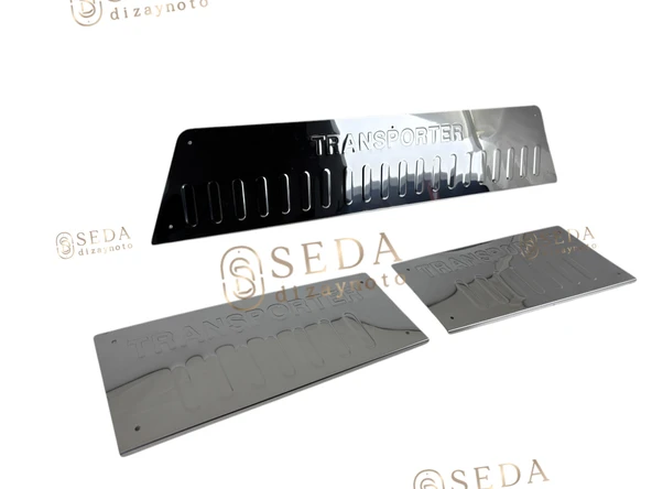 VW T5 Transporter Van 2003 > Kapı Eşiği 3 Prç. P. Çelik ürün görseli